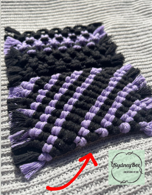 Diagonal Line Coaster