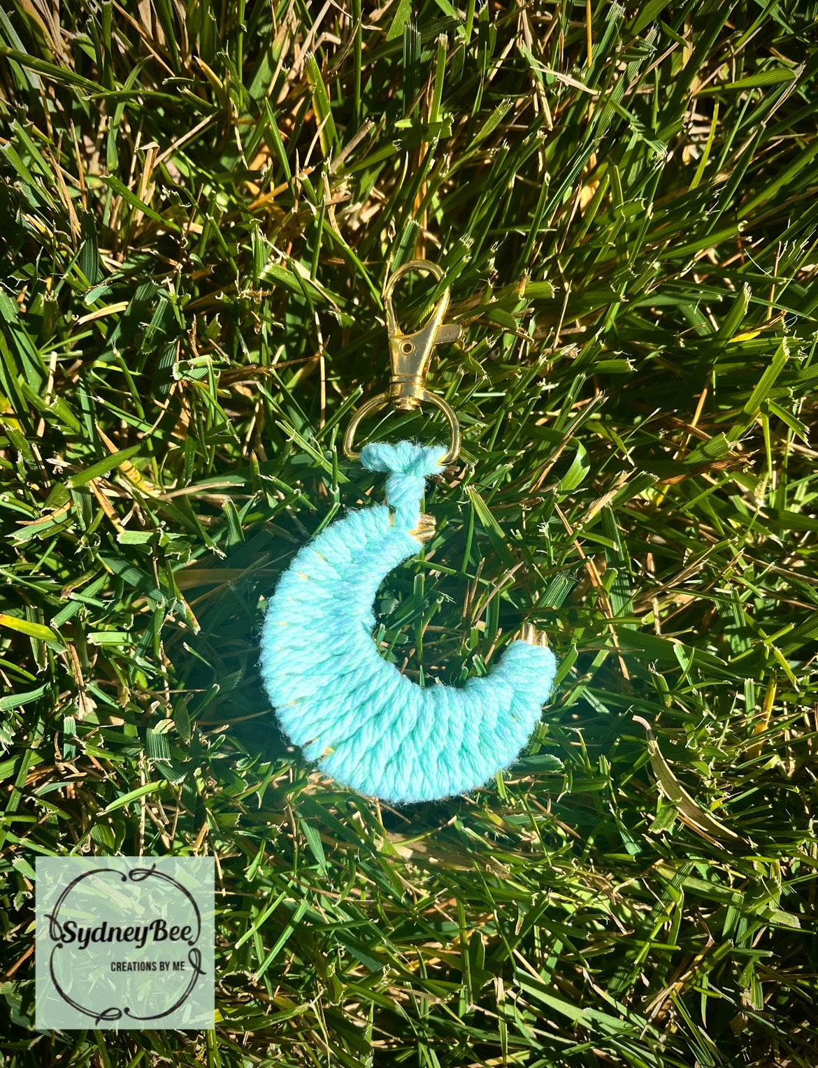 Crescent Moon Keychain