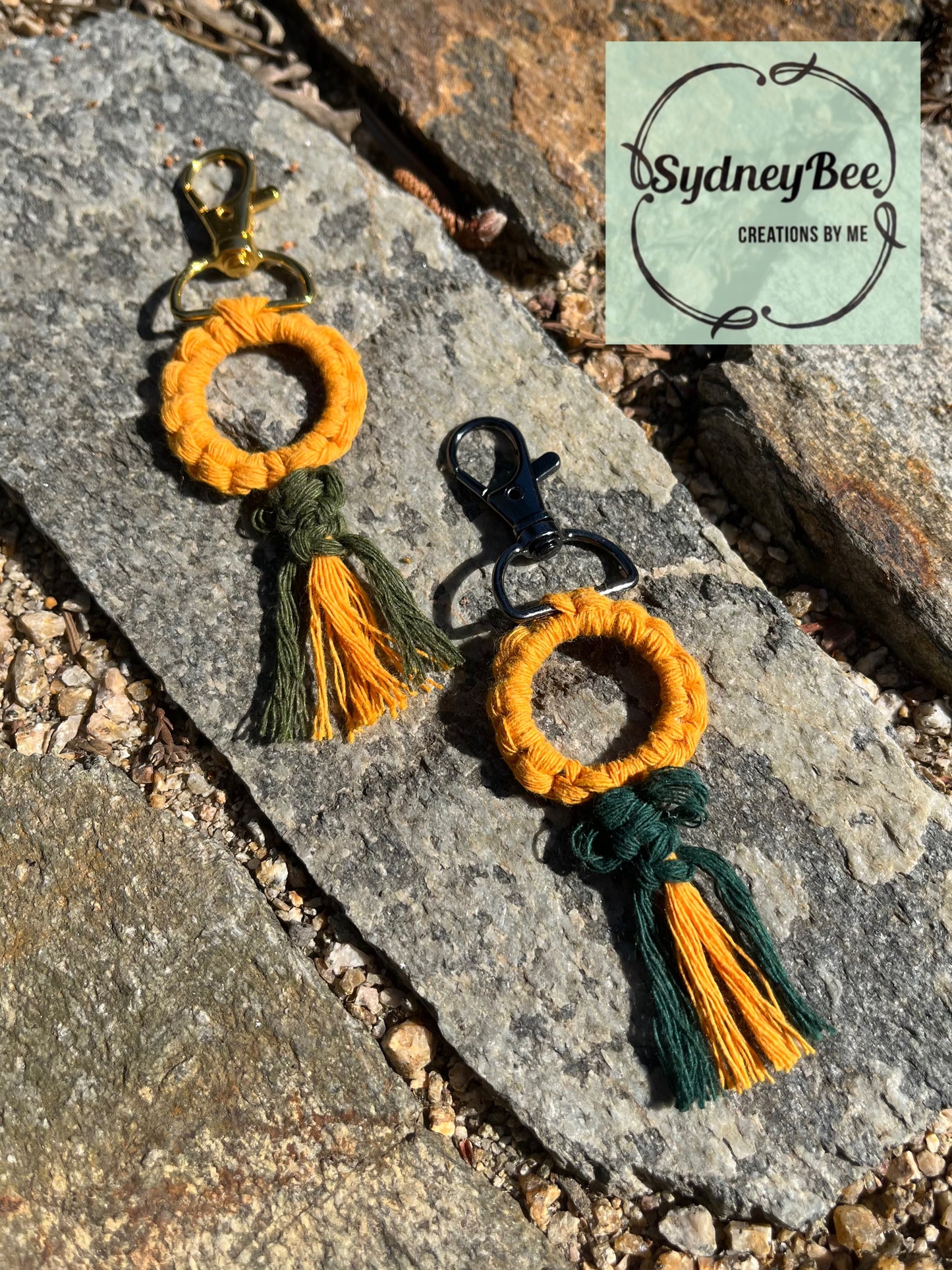 Sunflower Keychain