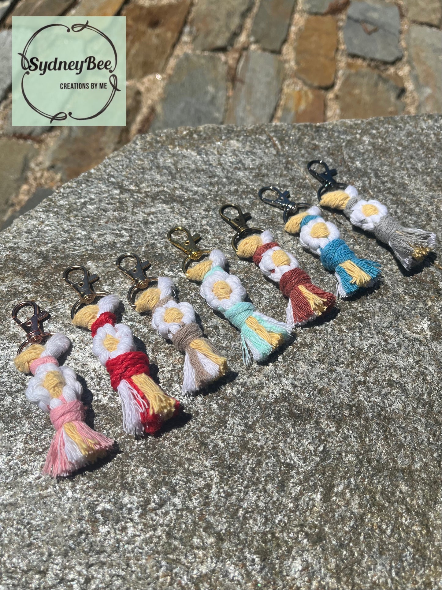 Daisy Keychain