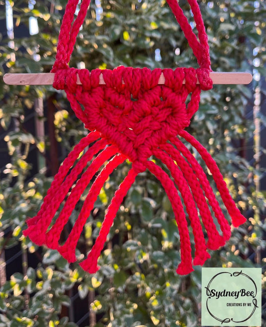 Mini Heart Wall Hanging