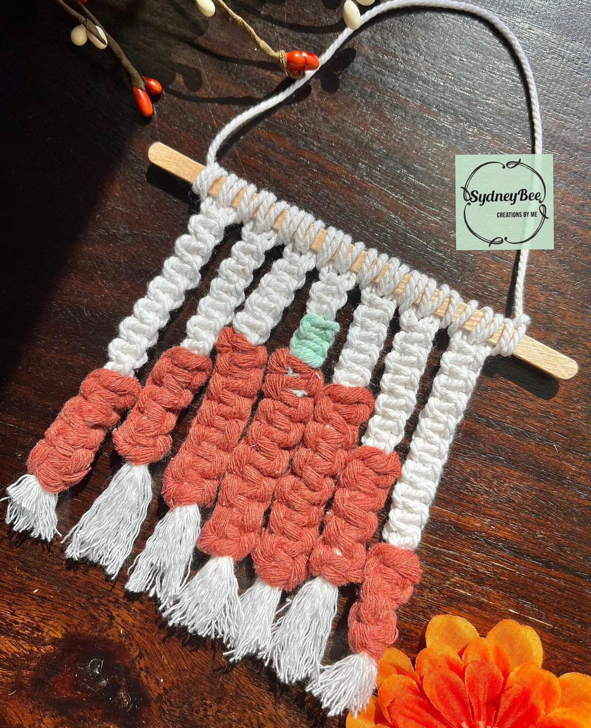 Pumpkin Mini Wall Hanging